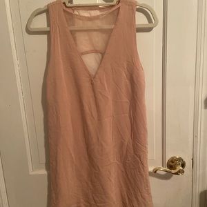 Pink urban outfitters dress